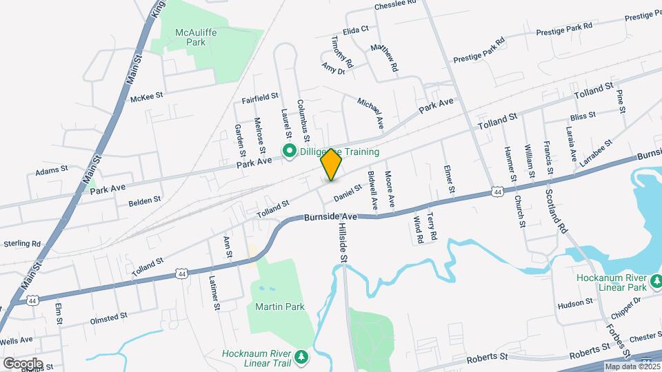 307 Tolland St Map and Location Details