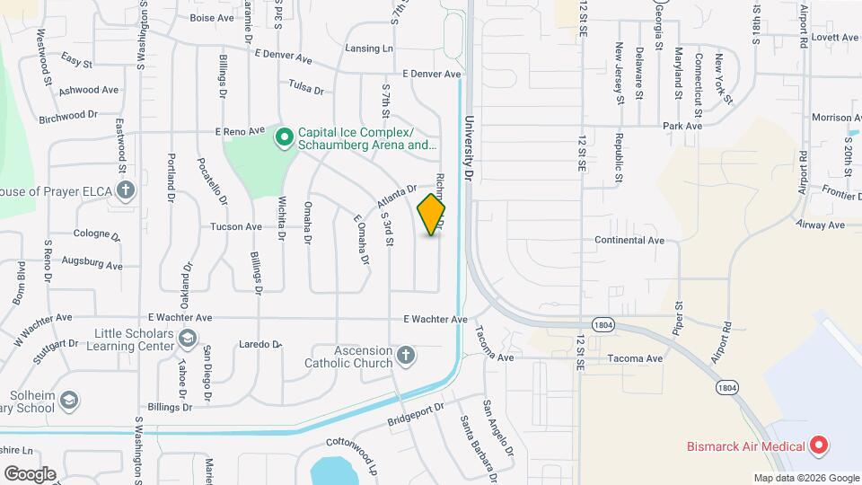 1524 Richmond Dr Map and Location Details