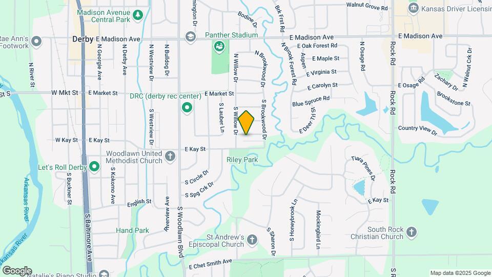 1015 E Redwood Rd Map and Location Details