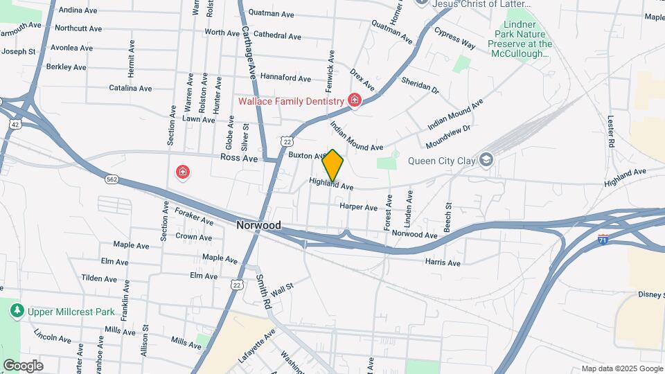 5018 Marion Ave Mapa y Detalles de la Ubicación