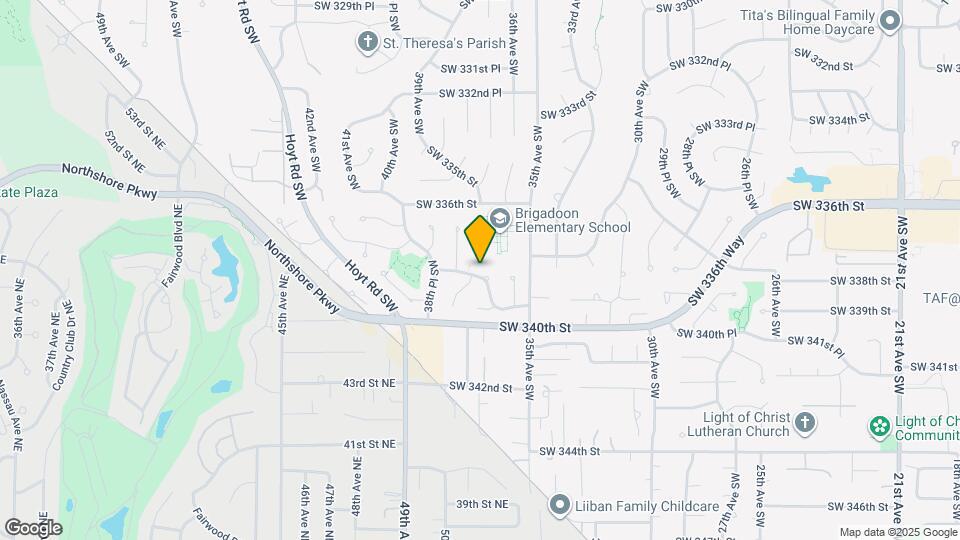 3610 SW 338th Pl Map and Location Details