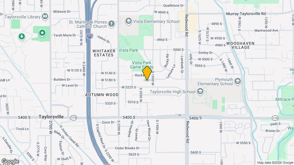 1991 W Leisure Cir Map and Location Details