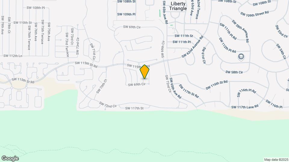 11475 SW 67th Ct Map and Location Details