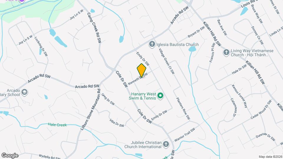 4722 Kenneth Dr SW Map and Location Details