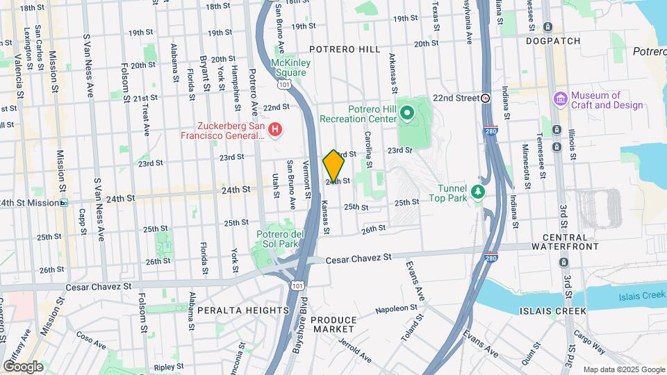 2209 24th St-Unit -#B Map and Location Details