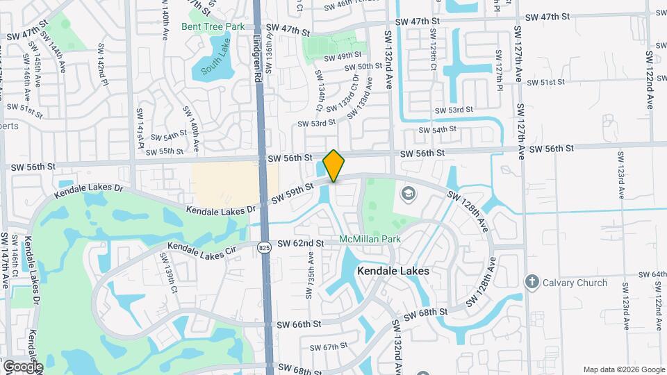 5914 SW 133rd Pl Map and Location Details