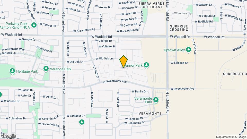 14228 W Surrey Dr Map and Location Details