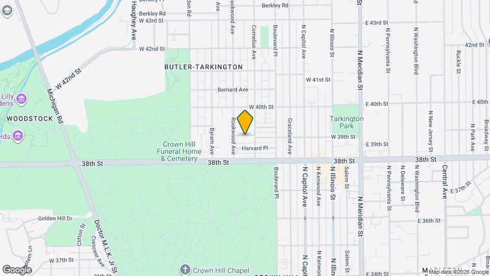 417 W 39th St Map and Location Details