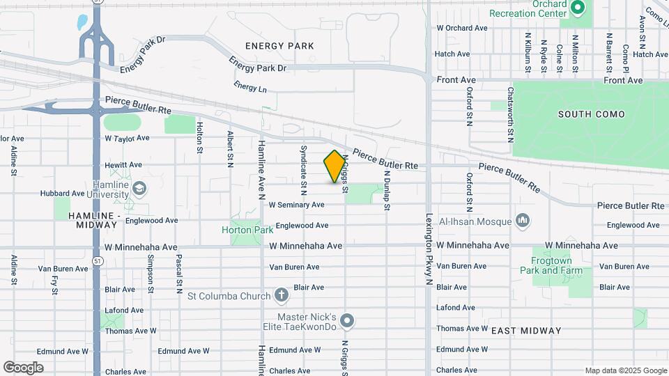 1232 Hubbard Ave Map and Location Details