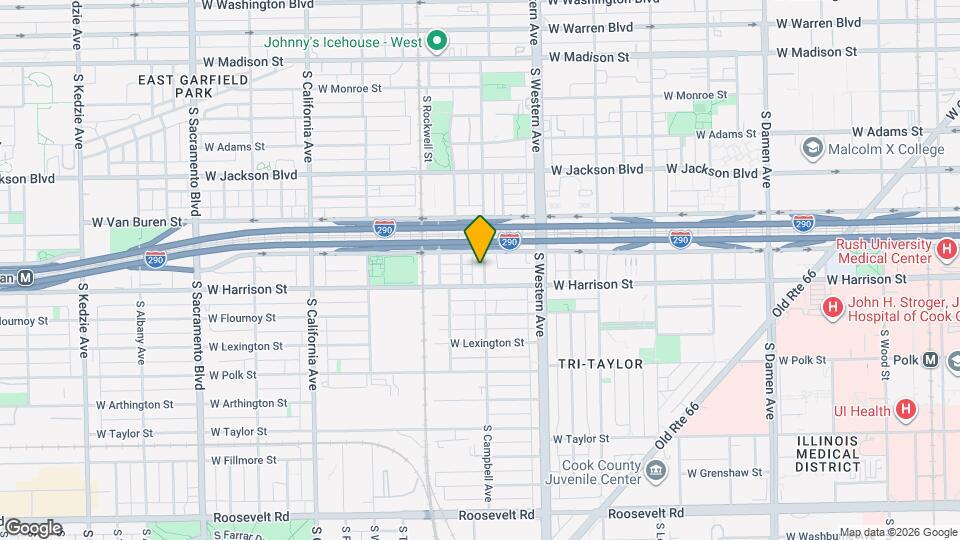 516 S Campbell Ave Mapa y Detalles de la Ubicación