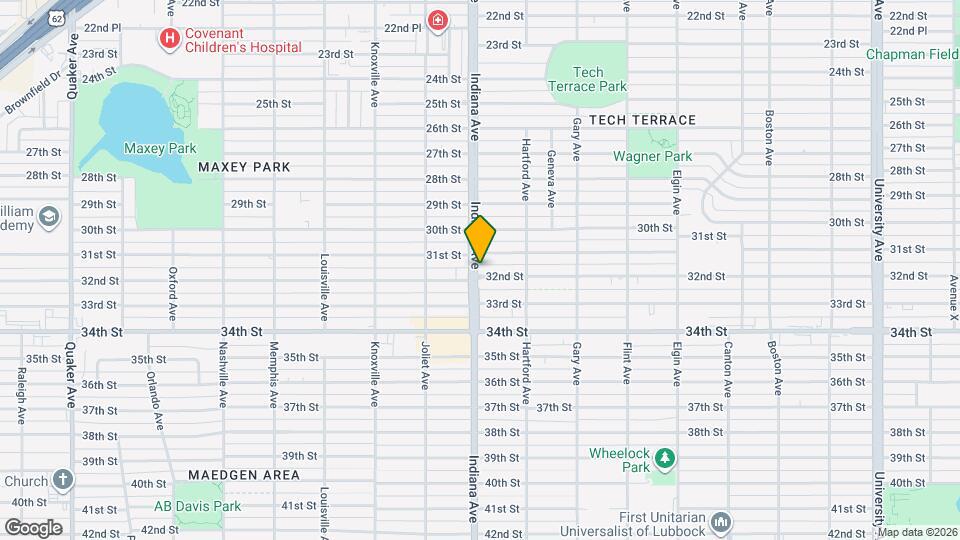 3320 32nd St Map and Location Details