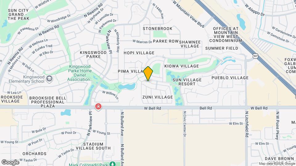 14535 W Zuni Trail Map and Location Details