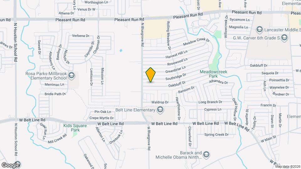 1373 Oakbluff Dr Map and Location Details