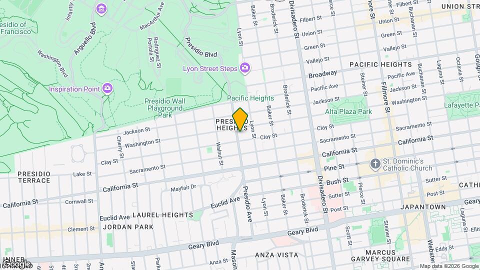 232 Presidio Ave Map and Location Details