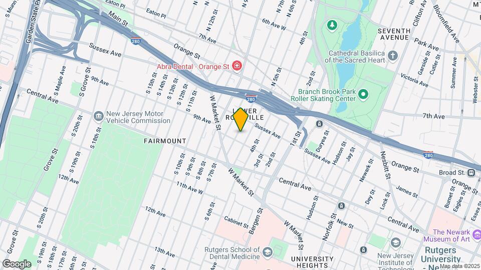 45 N 6th St, Unit 2 Map and Location Details