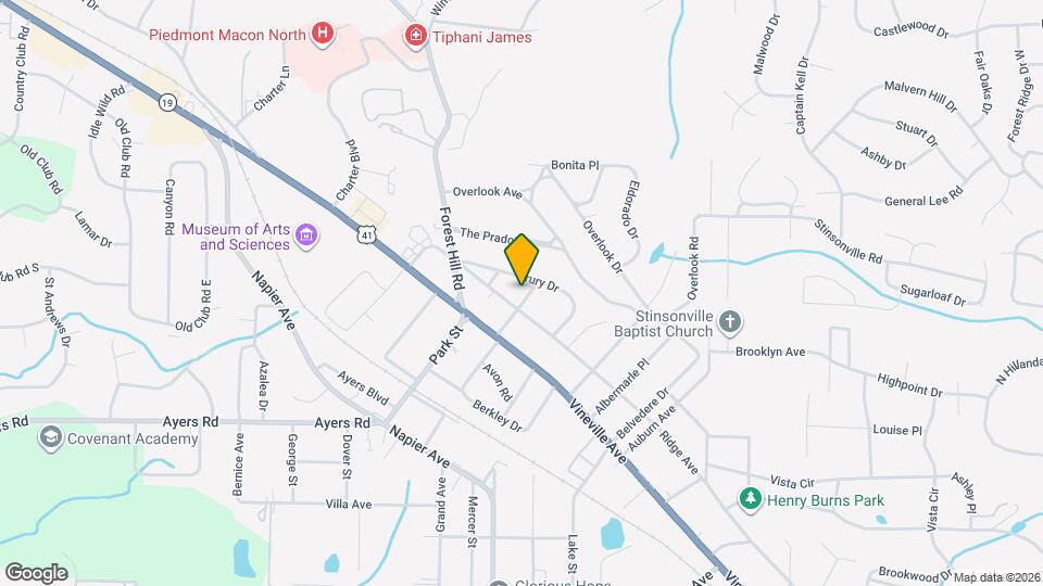 230 Roycrest Dr Map and Location Details