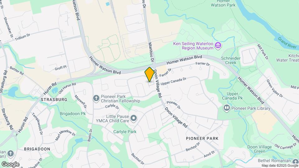 15 Millwood Crescent Map and Location Details