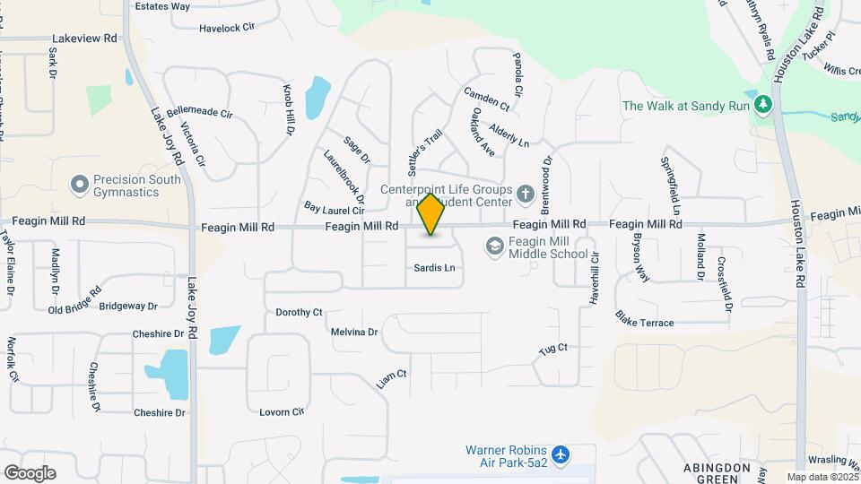 1217 Candlwyck Dr Map and Location Details