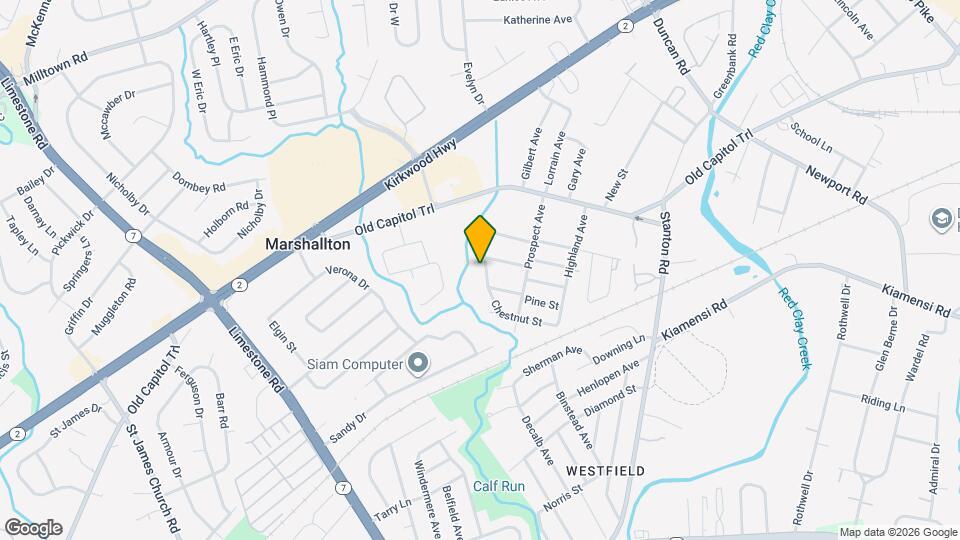 806 Woodland Ave Map and Location Details