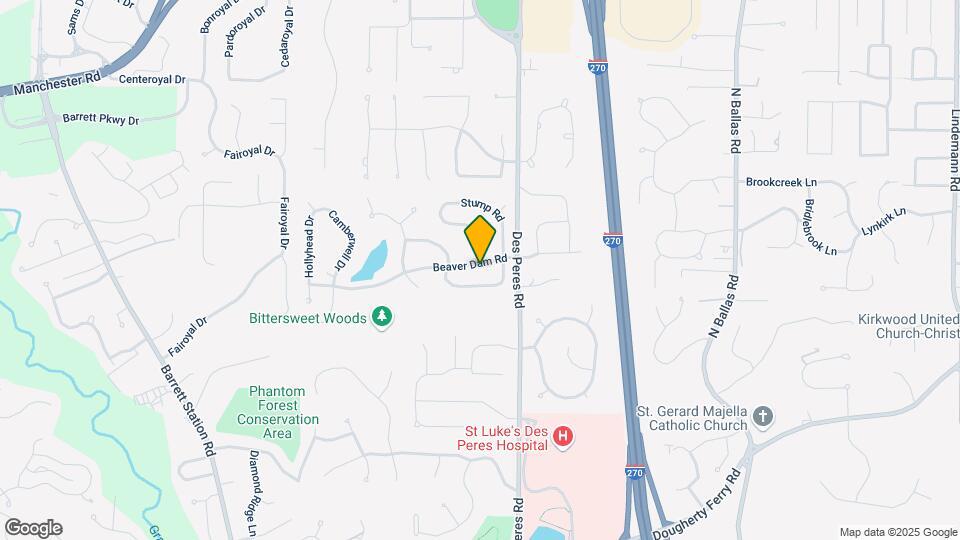 12834 Beaver Dam Rd Map and Location Details