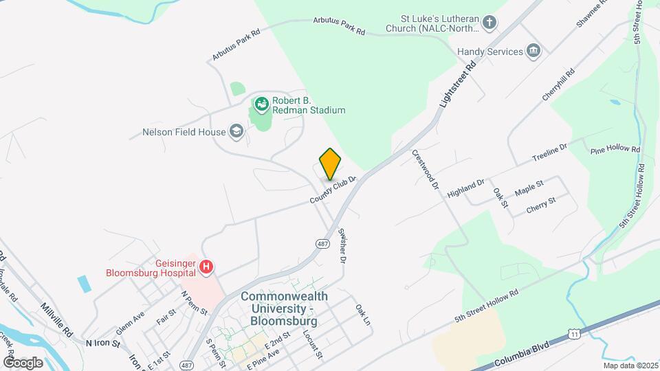 915 Country Club Dr Map and Location Details