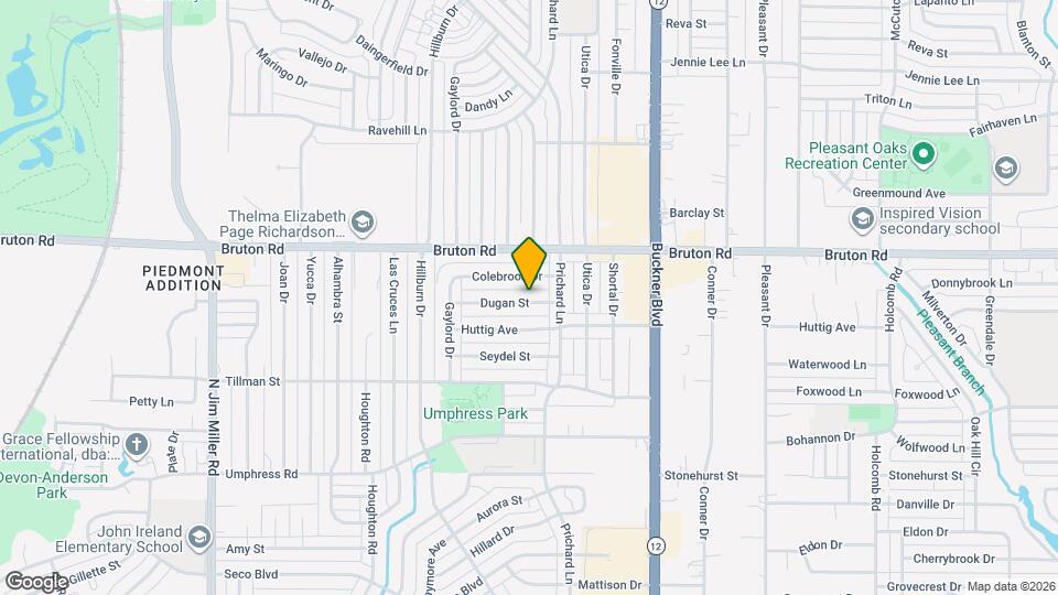 7825 Dugan St Map and Location Details