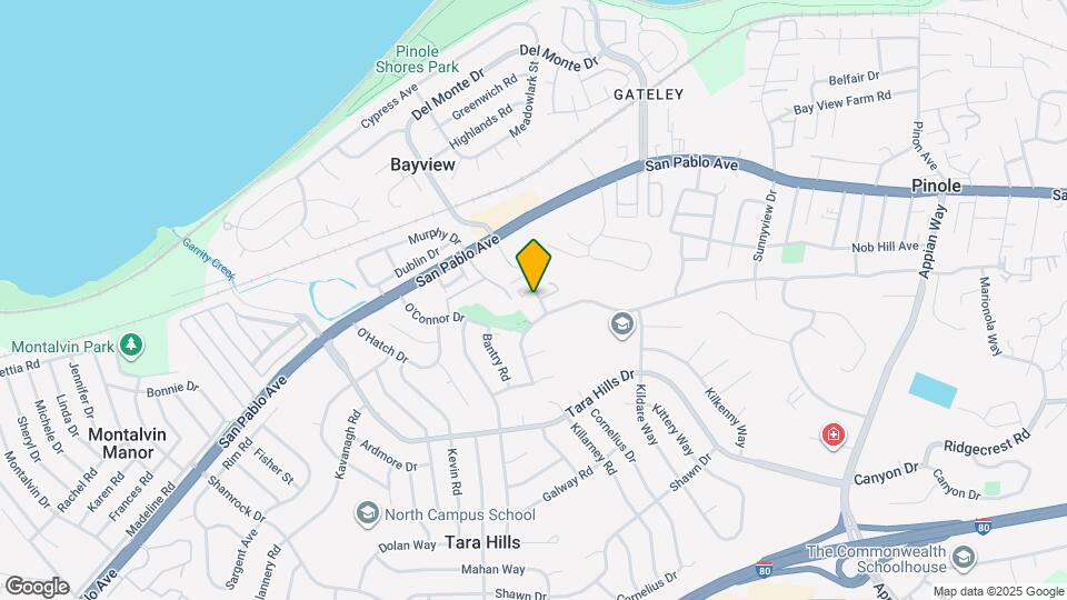 920 Belmont Way Map and Location Details