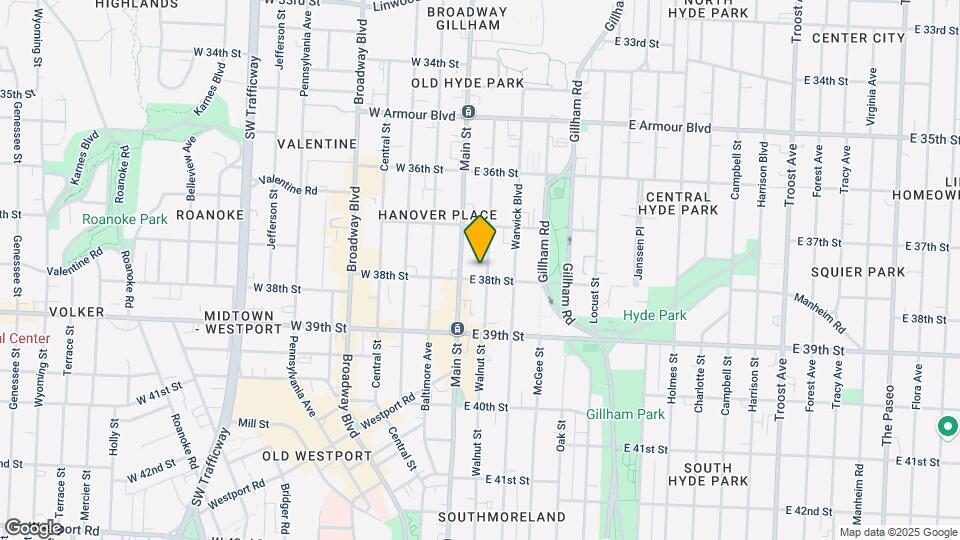 3740 Walnut St Mapa y Detalles de la Ubicación