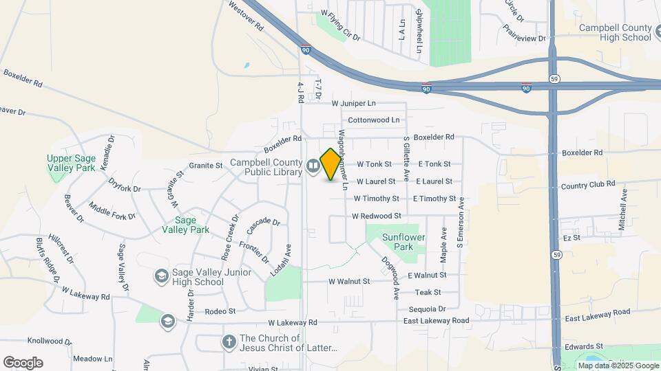 411 W Laurel St Map and Location Details