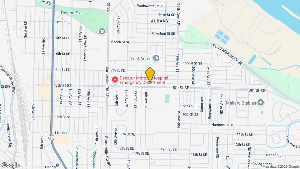1606 8th St SE Map and Location Details
