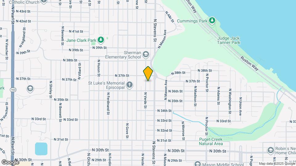 3617 N Verde St Map and Location Details