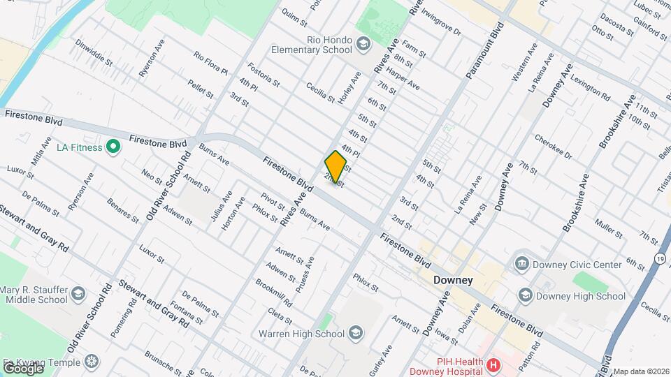 7838 2nd St Map and Location Details