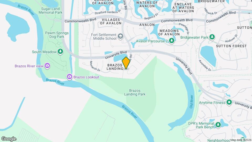 5914 Saber River Map and Location Details