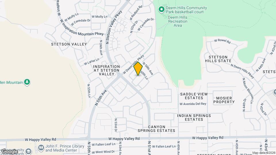 5029 W Yearling Rd Mapa y Detalles de la Ubicación
