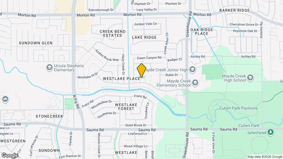 2606 Olster Dr Map and Location Details