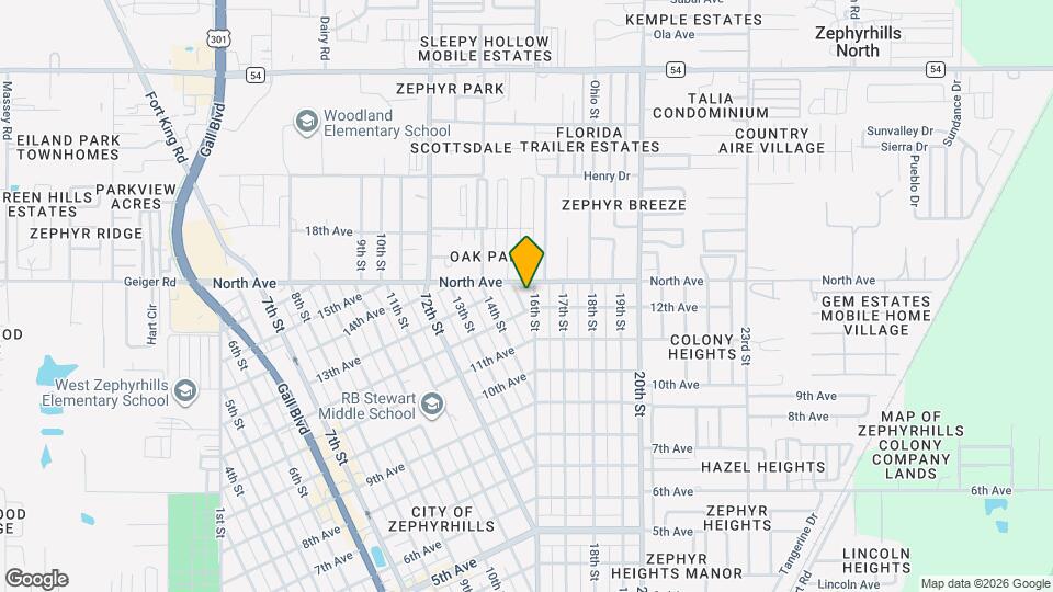 5932 15th St Map and Location Details