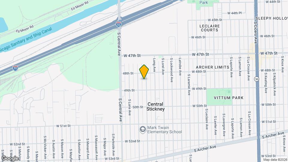 4824 S Lotus Ave, Unit G Mapa y Detalles de la Ubicación