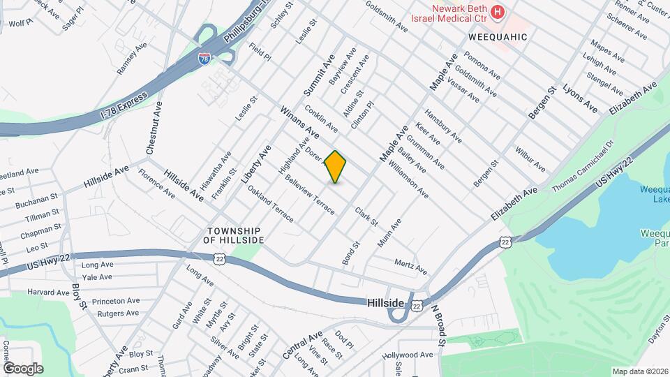 219 Clark St Map and Location Details