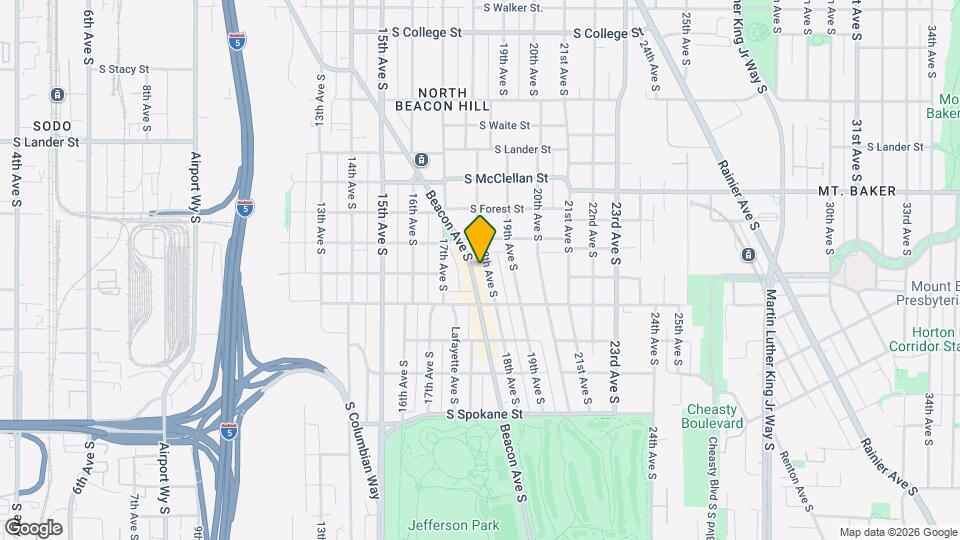 3026 Beacon Ave S Map and Location Details