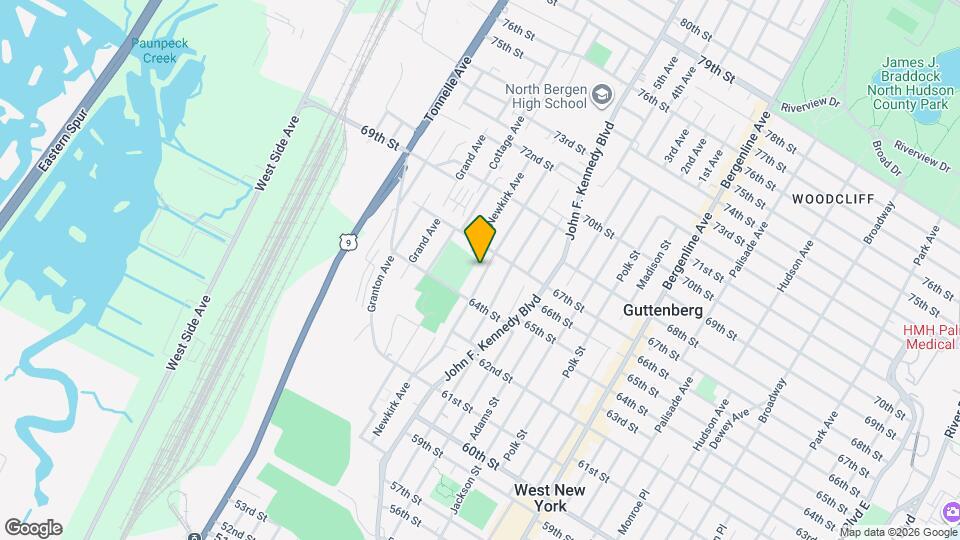 6517 Durham Ave Map and Location Details