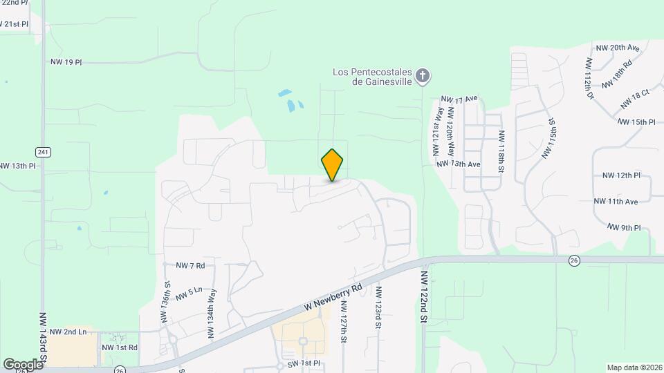 12719 NW 12th Rd Map and Location Details