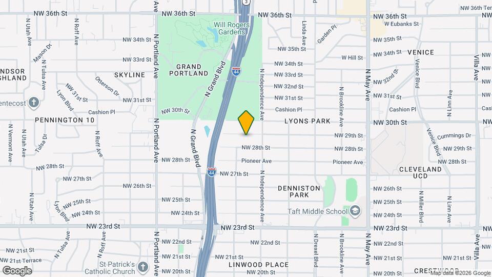3328 NW 29th St Map and Location Details