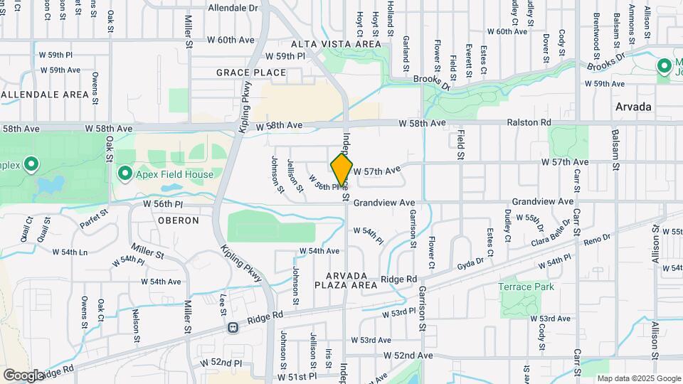 9608 W 56th Pl Mapa y Detalles de la Ubicación