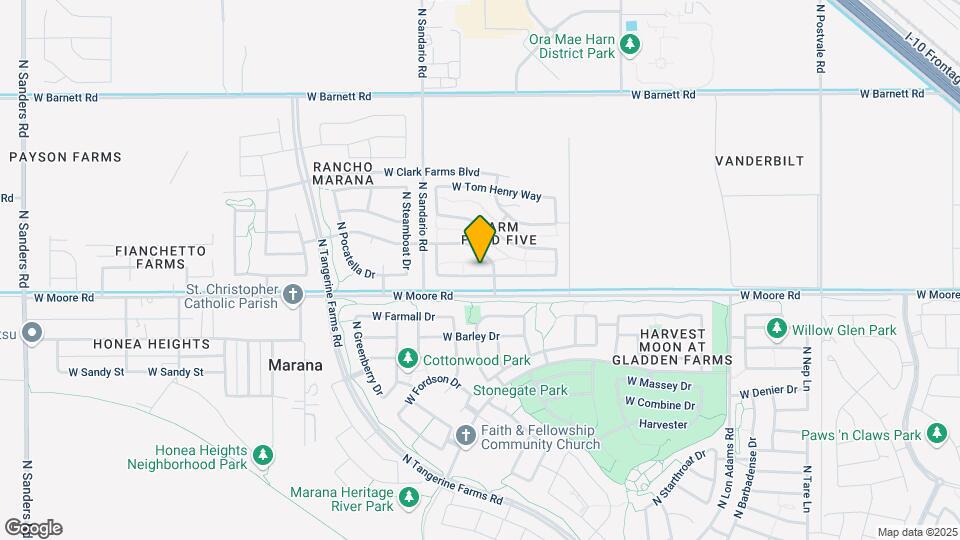 11684 W Vanderbilt Farms Way Map and Location Details