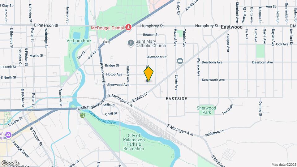 1415 Sherwood Ave Map and Location Details