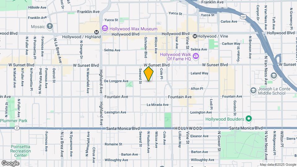6544 De Longpre Ave Mapa y Detalles de la Ubicación