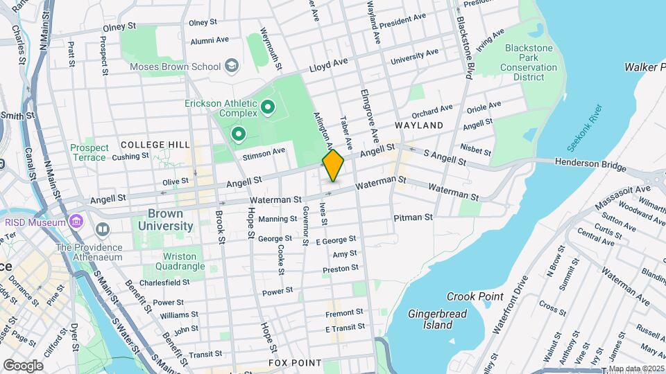 190 Waterman St Mapa y Detalles de la Ubicación