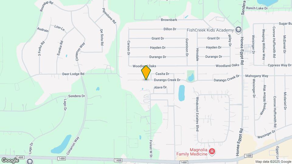 7415 Durango Creek Dr Mapa y Detalles de la Ubicación