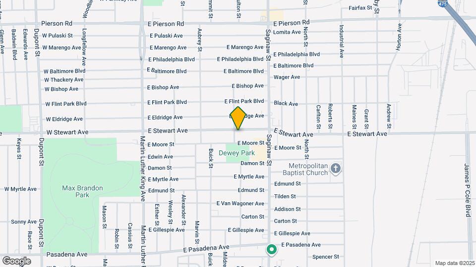 606 E Stewart Ave Map and Location Details