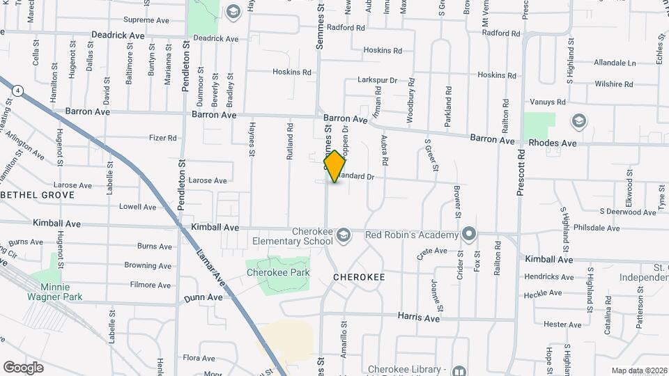 1272 Semmes St Map and Location Details